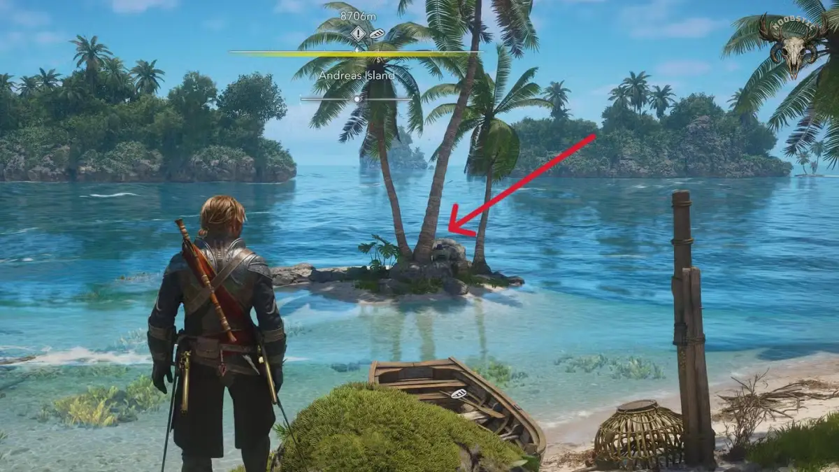 استخراج گنجینه پنهان در جزیره آندریاس در Assassin's Creed Black Flag Resynced